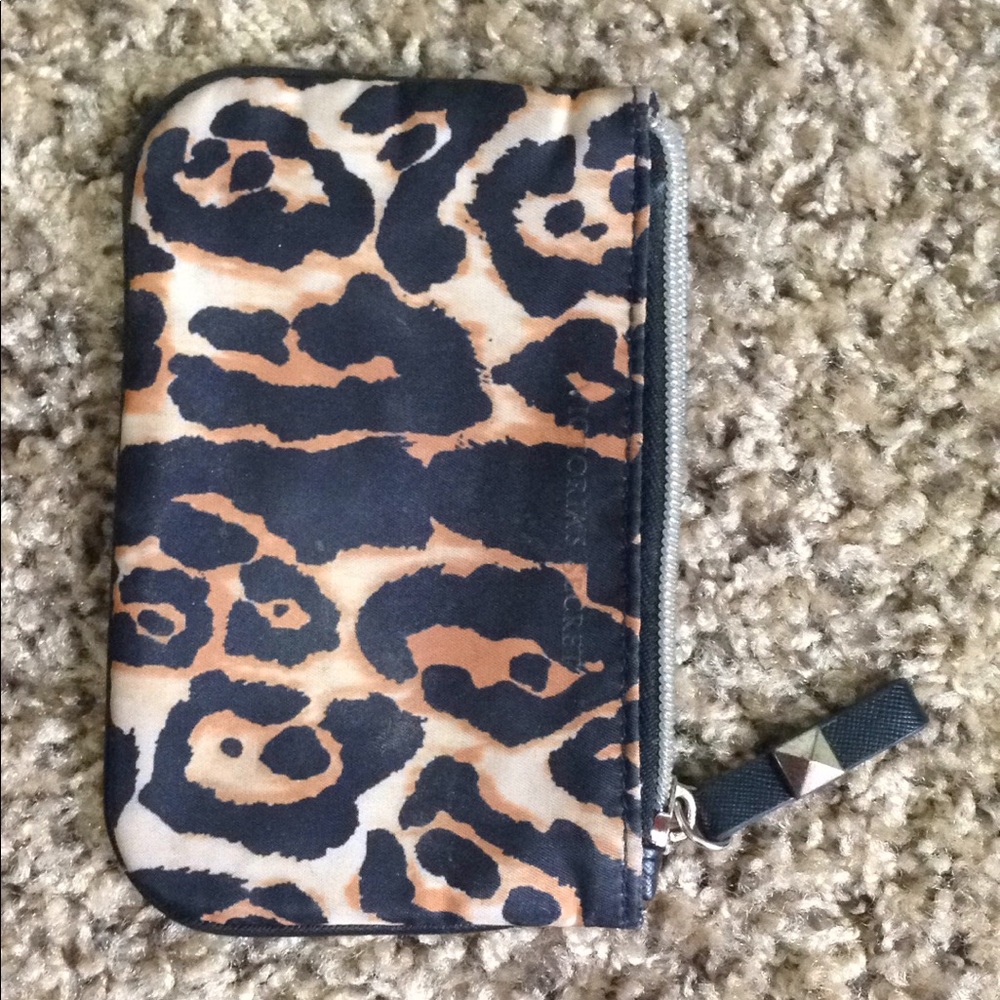 Victoria Cheetah Print Small Wallet